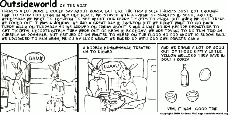 Get on the boat!