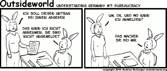 By the country that gave the world the banality of evil