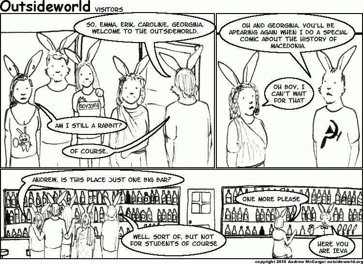 I would also never bring a student to a drinking contest, unless they would win.