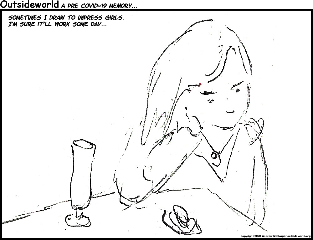 So this girl walks into a bar...